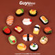 Mini sushi food and fun model blind bag decoration