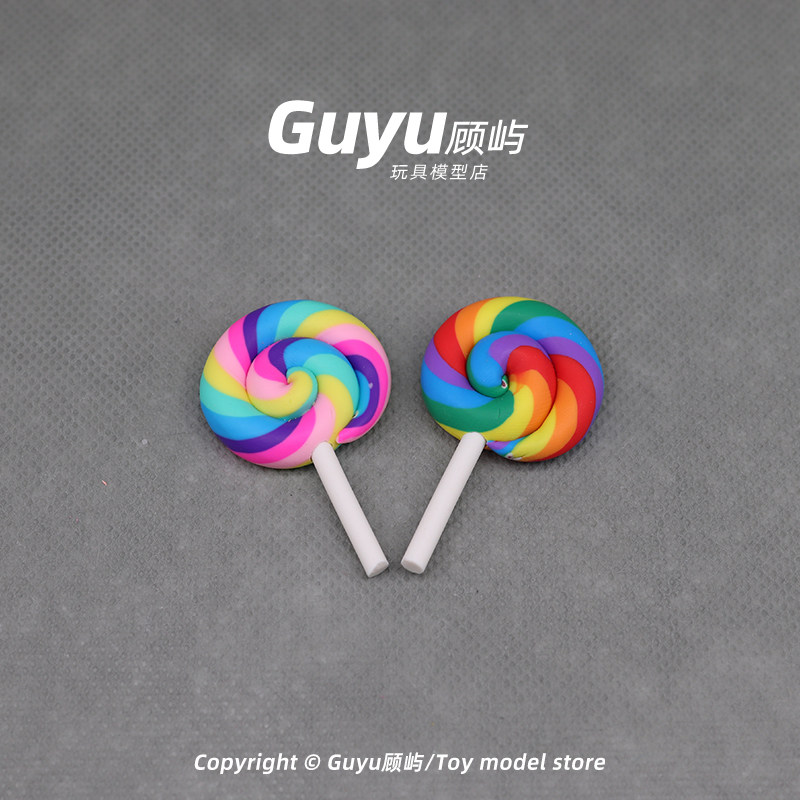 食玩过家家娃屋迷你配件微缩棒棒糖ob11兵人手办模型bjd场景道具,淘宝优惠券,粉丝福利购,淘宝优惠卷
