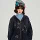 Girlyhalo American retro embroidery ລ້າງຂອບດິບ hooded sweatshirt jacket ຂອງແມ່ຍິງດູໃບໄມ້ລົ່ນແລະລະດູຫນາວໃຫມ່ວ່າງເທິງ