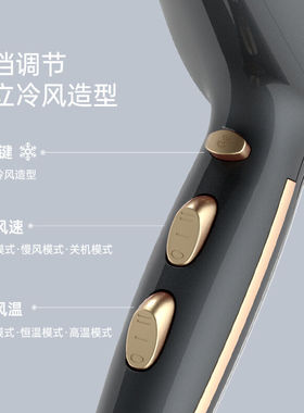 康夫（CONFU）电吹风机家用专用大功率发廊电吹风发型师专业恒温