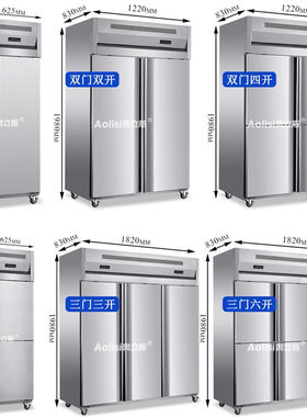 奥立斯商用烘焙插盘冰柜慕斯面团冷冻柜生胚包子饺子面团速冻柜-2