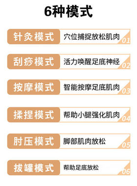 【全新升级】2023新款电动脉冲足疗脚底按摩器脚垫足部穴位足底全
