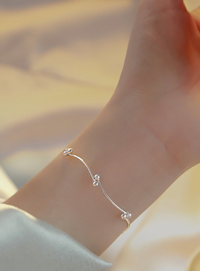 女日韩小众设计轻奢豆豆结手链女