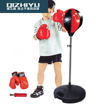 Children Boxing Suit Combined Vertical Boxing Target Boxing Sandbag Suit Sandbag Tumblall Home Fitness Toy Men