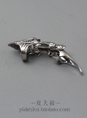 朋克摇滚指环关节合金长戒指