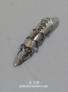 亚文化机械关节戒指可弯曲手指环