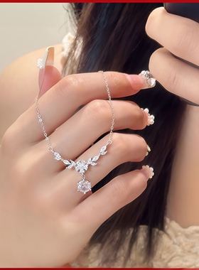 StarRayS999纯银麦穗项链新款