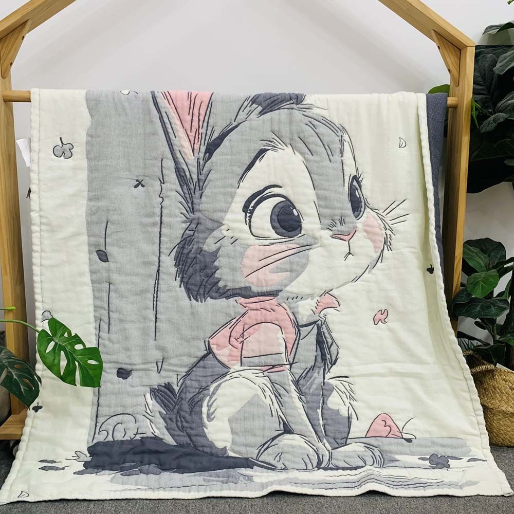 新款幼儿园空调被夏凉被春秋纯棉纱布成人儿童被子色织提花纱布毯,淘宝优惠券,粉丝福利购,淘宝优惠卷