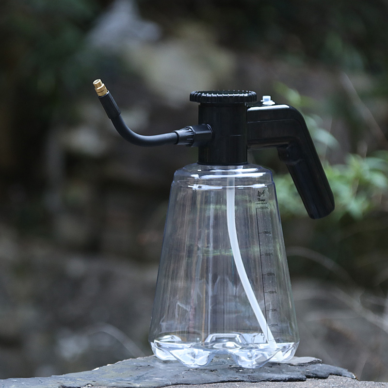 家用电动喷壶大容量透明防水机身加长嘴洒水壶浇水壶浇花壶可改装