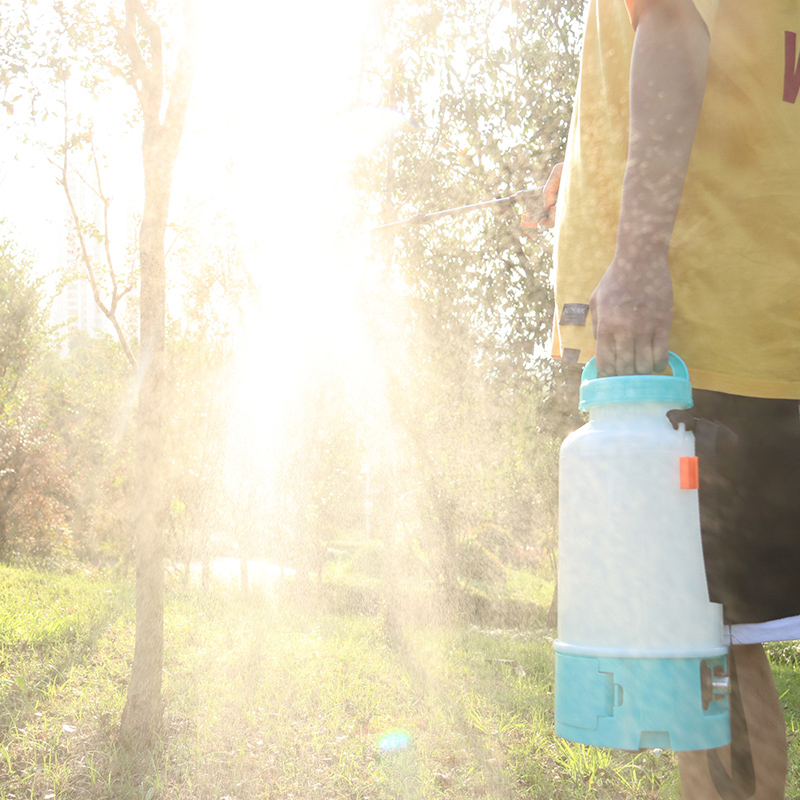 锂电池喷雾器电动打药机浇花洒水器户外喷洒微型电动喷花壶受粉器