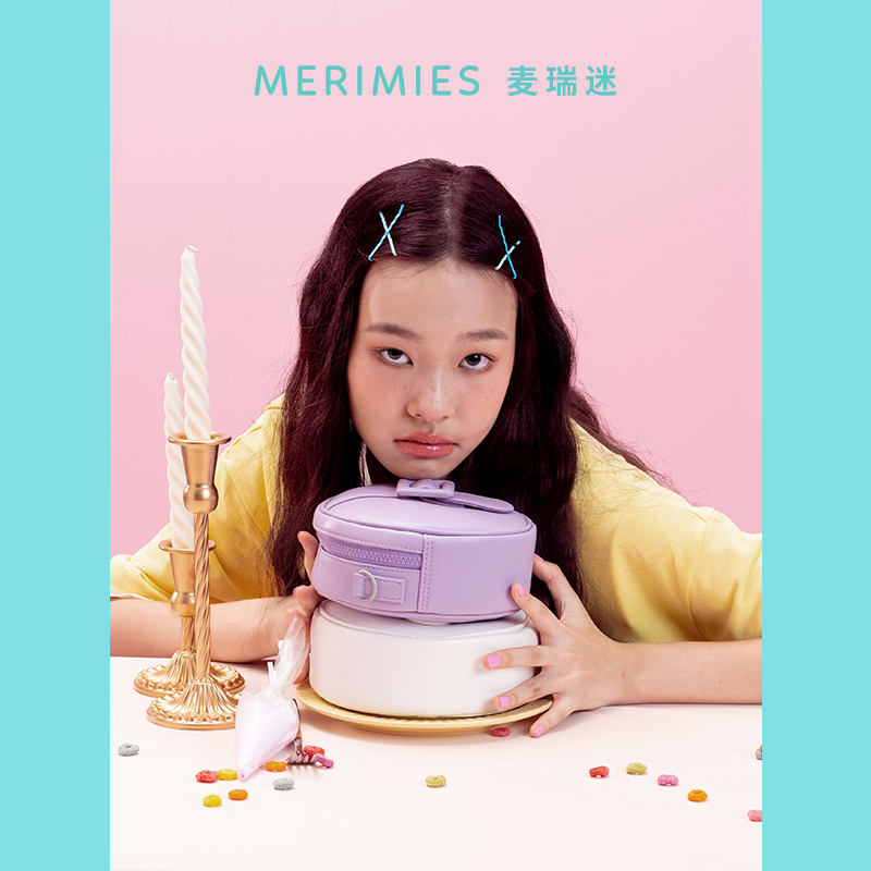 merimies麦瑞迷官方泰国剑桥包小众设计小圆包百搭小包包斜挎女包-图1