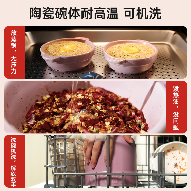 BRUNO绞肉机家用多功能料理搅拌绞馅打碎菜全自动陶瓷小型佐料机 - 图3