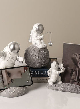 贝汉美（BHM）创意宇航员摆件办公室工艺品客厅装饰品太空人酒柜