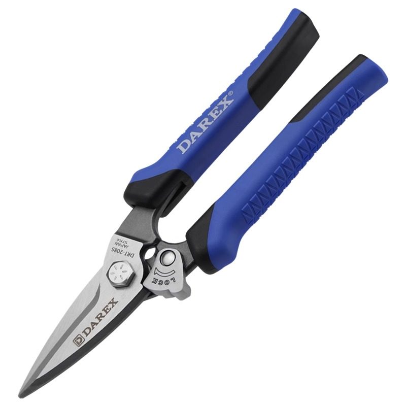 台湾DAREX多用电工剪刀铁皮剪线槽塑料管麻绳皮革电线加厚航空剪,淘宝优惠券,粉丝福利购,淘宝优惠卷