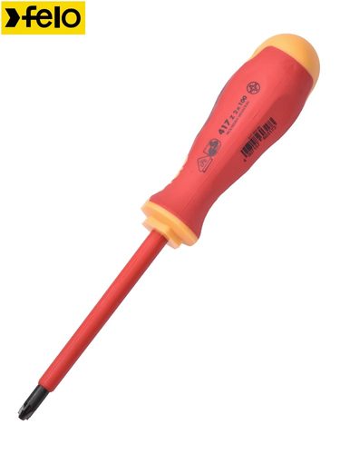 德国FELO螺丝刀米一字绝缘起子批1000V电工专用VDE多功能改锥飞龙 - 图3