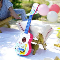 Playboy Baby Children Yukri Little Guitar Boy Girl Kid Instrumental Toy Puzzle Toy Birthday Gift