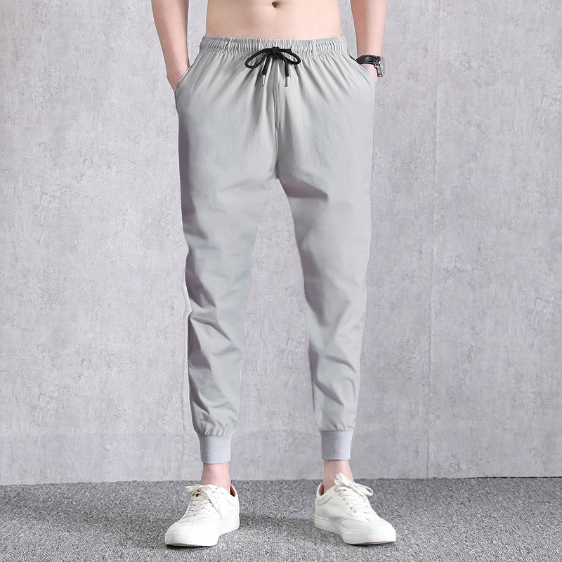 男士夏季九分裤2022新款超薄休闲裤 意邦伦休闲裤