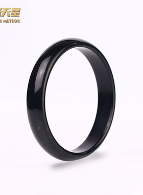 新疆宝石级天然玉化橄榄陨石手镯子女款正品送妈妈生日礼品物新品