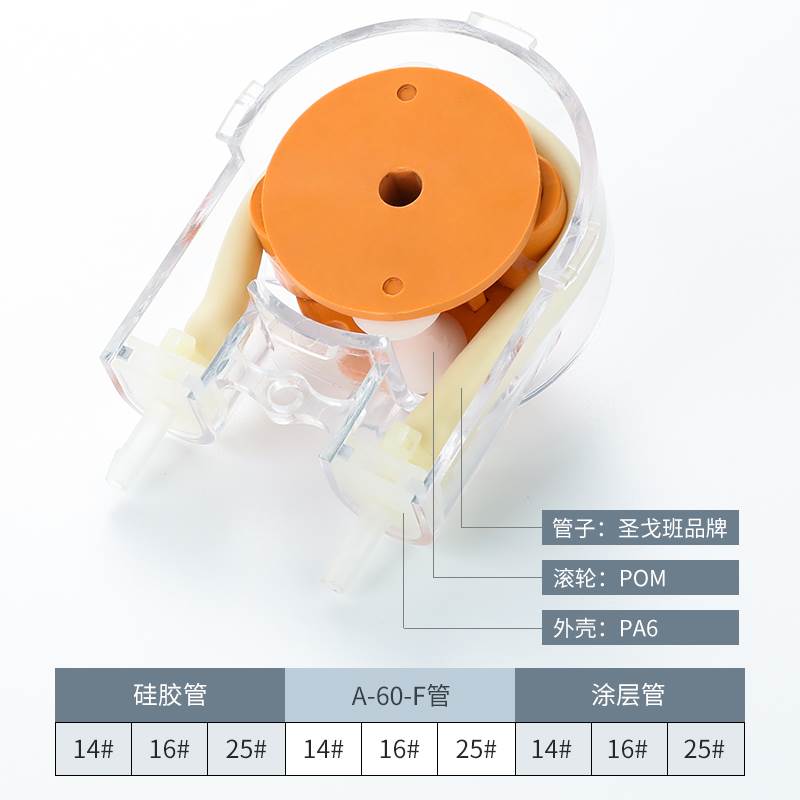 微型实验室24v电动直流计循环力夫12v家用量蠕动泵小自吸泵抽水泵 - 图2