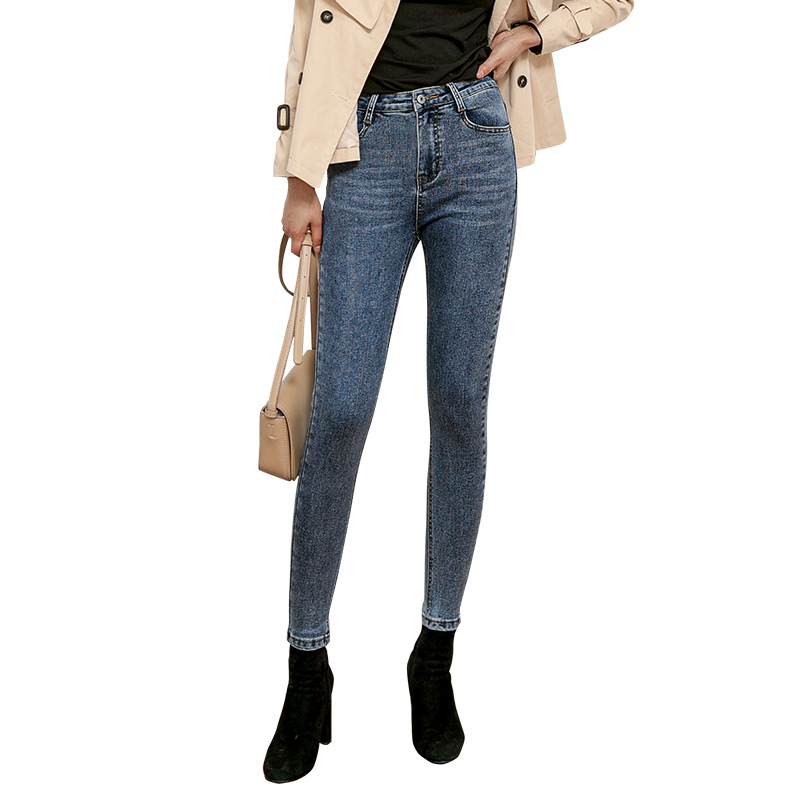 jeep /吉普高腰2020年新款牛仔裤 jeepspirit女装牛仔裤