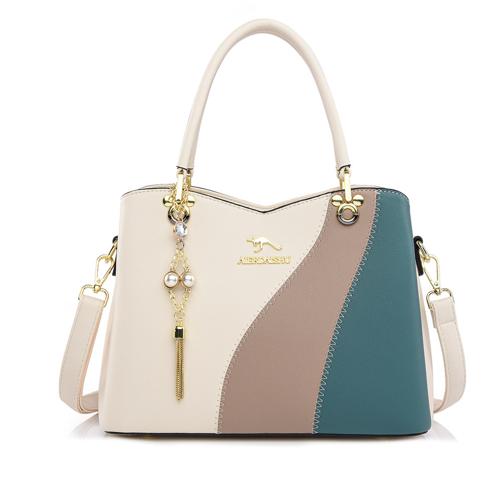 品牌袋鼠女包2025新款时尚大气单肩斜挎包大容量真皮手提包送妈妈,淘宝优惠券,粉丝福利购,淘宝优惠卷