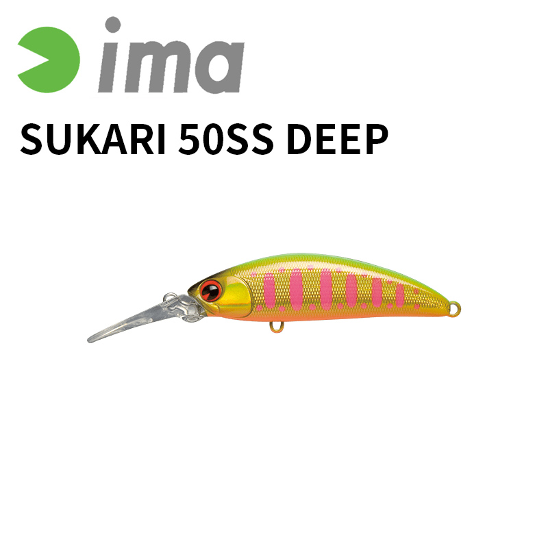 日本IMA Sukari 50SS Deep沉水米诺 5g长舌板马口军鱼饵溪流路亚-图2