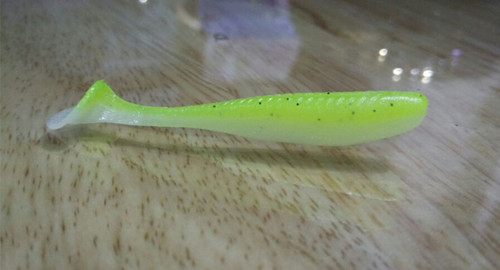 ZERG虫族T尾鱼Bait fish2寸~3寸路亚软饵软虫小T尾鱼鳜鱼鲈鱼翘 - 图1