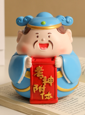 文曲星考神附体摆件加油励志礼物