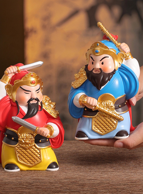 创意门神摆件客厅入户玄关办公室