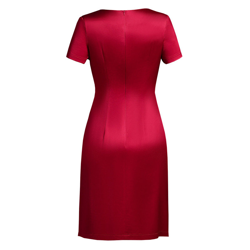 喜婆婆小个子洋气婚宴妈妈礼服夏款高端大气结婚丈母娘旗袍连衣裙