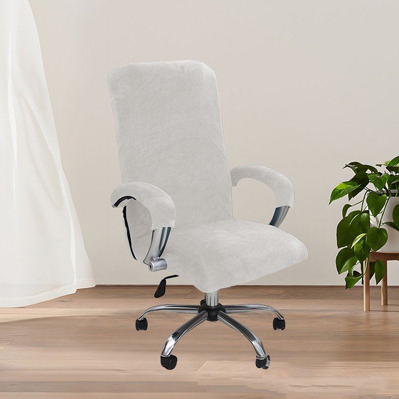 弹力加厚办公椅套银狐绒全包通用电脑转椅椅套老板椅子防尘保护套,淘宝优惠券,粉丝福利购,淘宝优惠卷