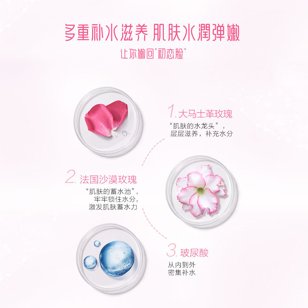 御泥坊玫瑰滋养水乳套装正品爽肤水 御泥坊御美面部护理套装