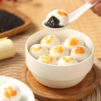 三全大黄米汤圆黑芝麻花生多口味