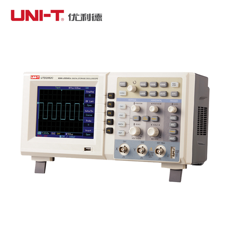 优利德数字储存示波器60M带宽 UTD2025C 双通道示波器 - 图1