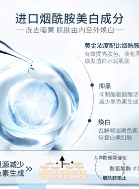 泰国原装进口牛奶洗面奶100ml*2
