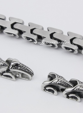 复古时尚风钛钢项链