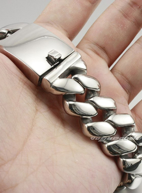 摇滚风钛钢饰品手链包邮