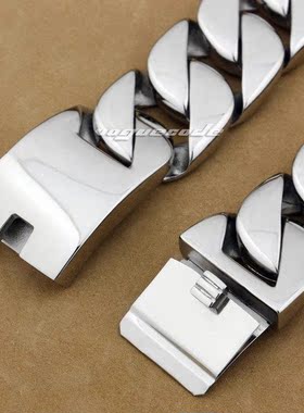 闪亮朋克风钛钢项链