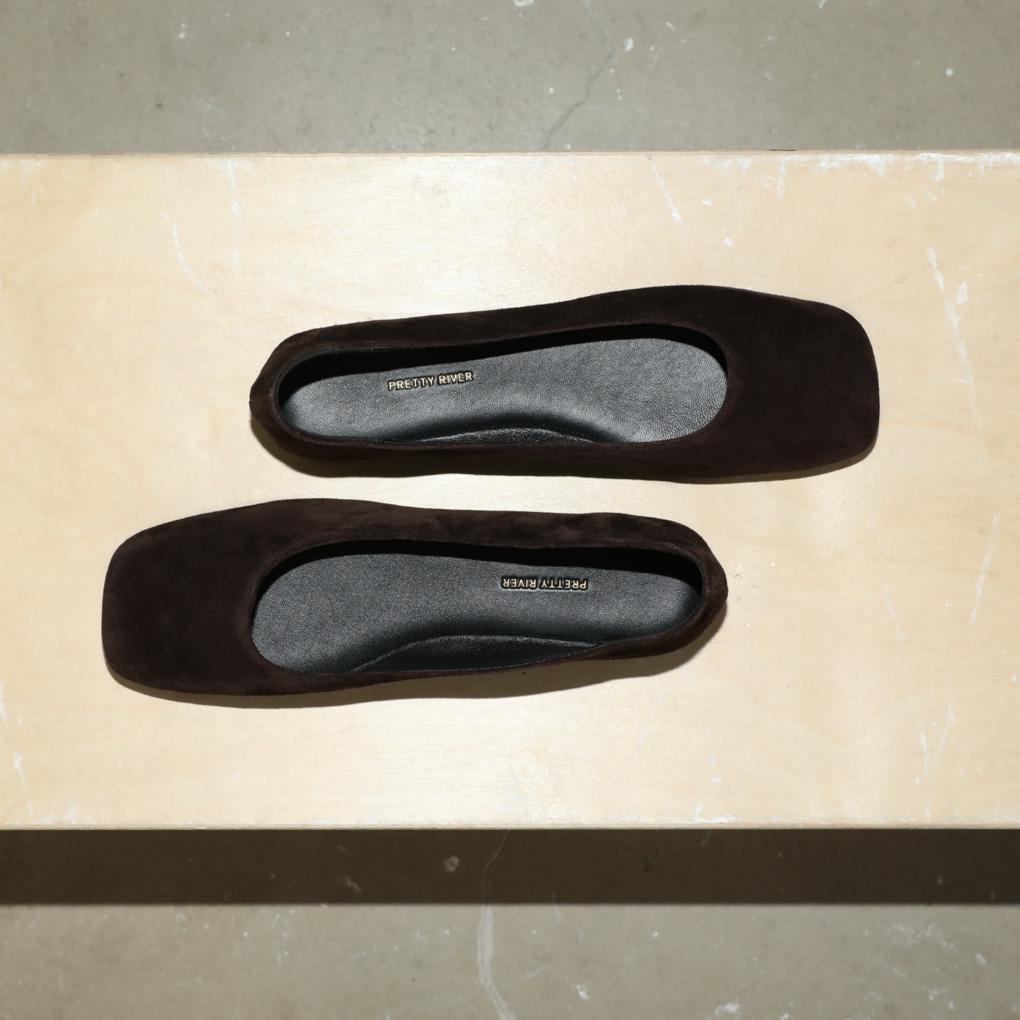 PrettyRiver美拉德玛丽珍绒面芭蕾单鞋女复古麂皮红棕色平底鞋女,淘宝优惠券,粉丝福利购,淘宝优惠卷