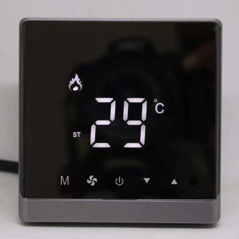 初构想水地暖温控器液晶智能地热温控器开关暖气温度调节控制面板 - 图0
