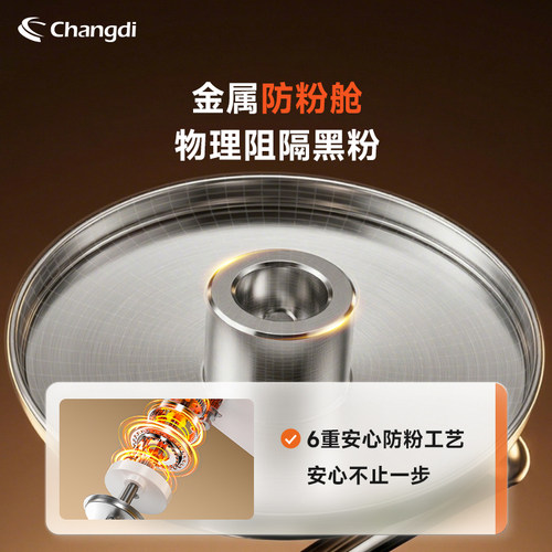长帝企鹅顶顶Ultra轻音直流家用称重发酵厨师机和面机厨房烹饪机 - 图2