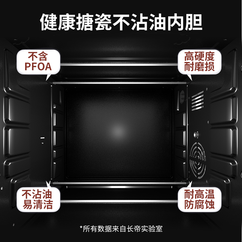 长帝小馋猫家用多功能全自动烤箱
