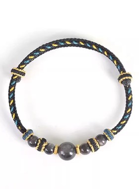 金曜石手绳糖心玛瑙编织手串