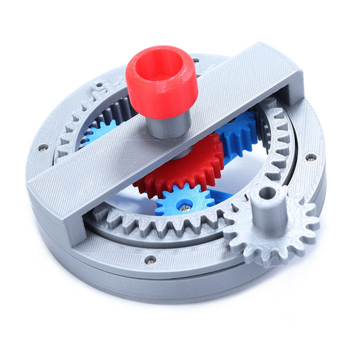 行星齿轮组模型 3D打印机械DIY科技制作太阳齿轮传动演示教学科普 - 图3