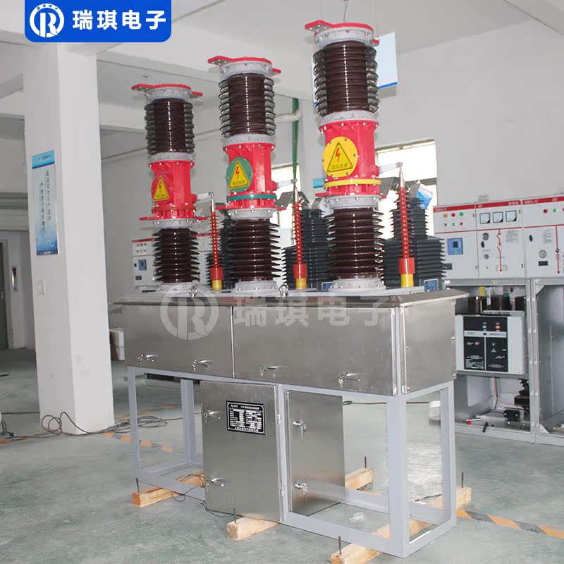 ZW7-40.5/1250A中置式外置PT不锈钢户外高压真空开关断路器35KV - 图0