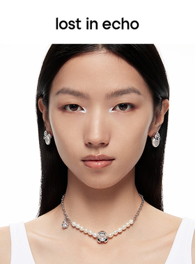 lostinecho精致气质珍珠项链