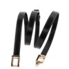 Women's genuine leather waist-cinching decorative belt
