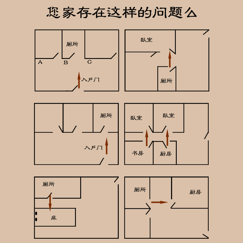 开口天然葫芦五帝钱摆件挂件邻居门对门厕所厨房卧室横梁压顶阳台-图0