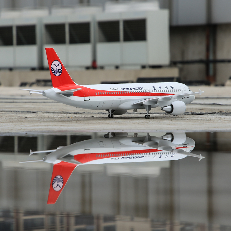 航班3U8633中国机长原型机编号B-6419四川航空A319仿真飞机模型 - 图1
