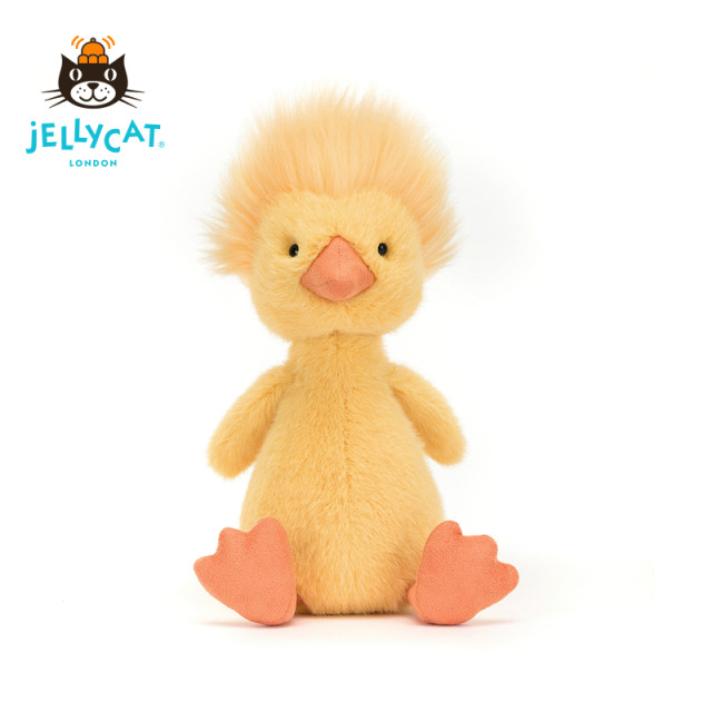 British Jellycat Dorrit duckling plush toy comfort doll ຂອງຂວັນວັນເກີດຂອງເດັກນ້ອຍ